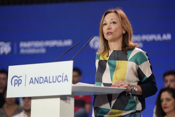 Archivo - La presidenta del PP provincial de Málaga, Patricia Navarro, en una imagen de archivo 