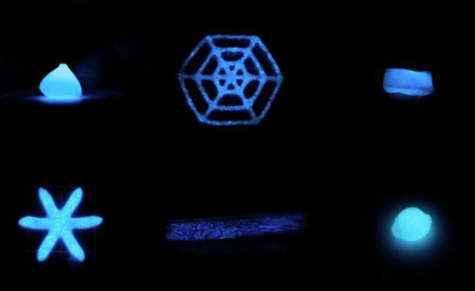 Estos materiales suaves y vivos brillan en respuesta a tensiones mecánicas, como compresión, estiramiento o torsión.