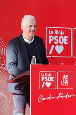 Archivo - El portavoz del Grupo Municipal del PSOE de Logroño, Pablo Hermoso de Mendoza
