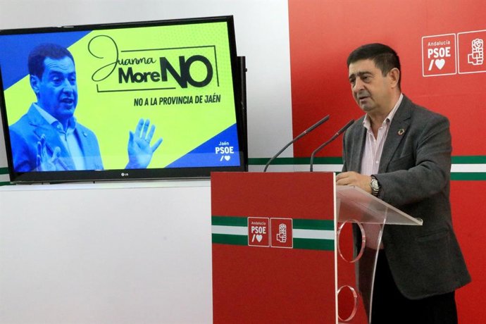 Francisco Reyes durante la rueda de prensa de presentación de la campaña