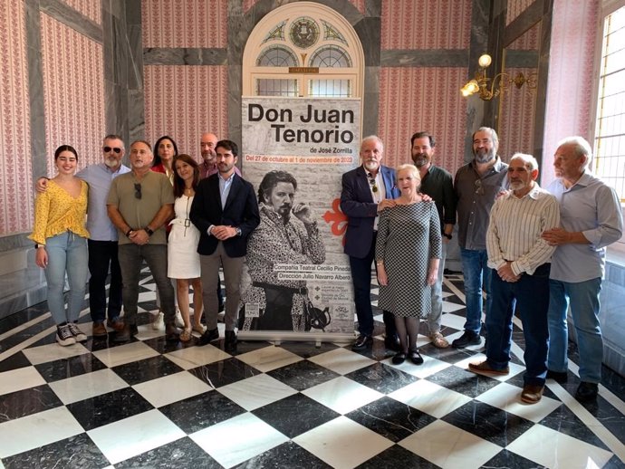 Presentación de la representación de 'Don Juan Tenorio', de José Zorrilla, en el Romea