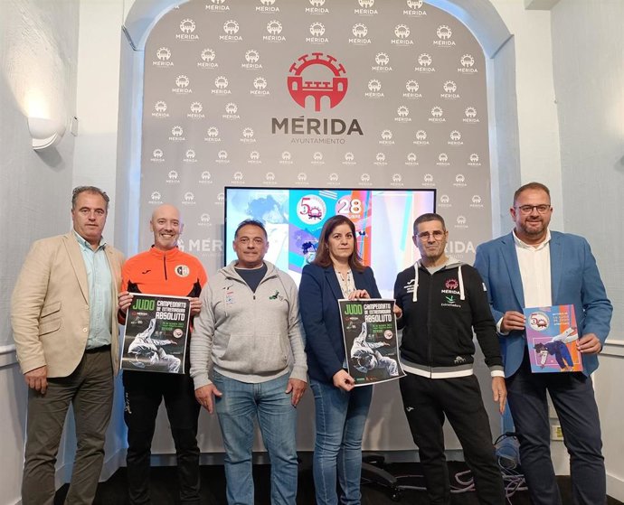 Presentación de las actividades por el 50 aniversario de la llegada del judo a Mérida este lunes