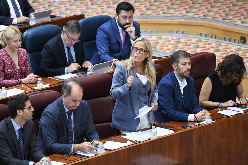 Archivo - La consejera de Economía, Hacienda y Empleo de la Comunidad de Madrid, Rocío Albert López-Ibor.