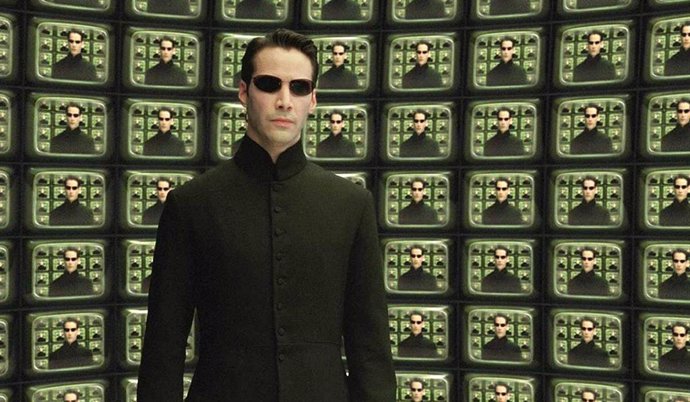 Archivo - Keany Reeves como Neo en Matrix