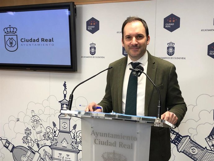 El portavoz del Ayuntamiento de Ciudad Real, Guillermo Arroyo