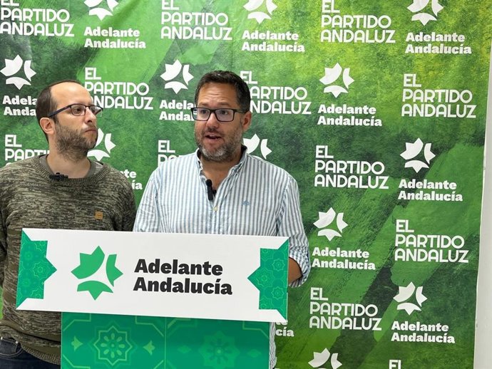 El portavoz parlamentario de Grupo Mixto- Adelante Andalucía, José Ignacio García