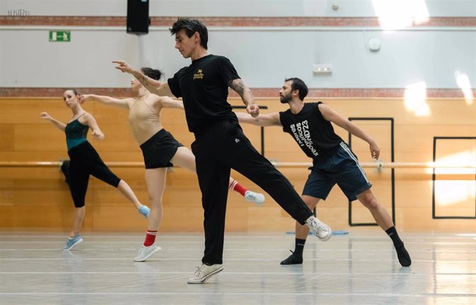 Ensayo de 'Swoosh', de la Compañía Nacional de Danza