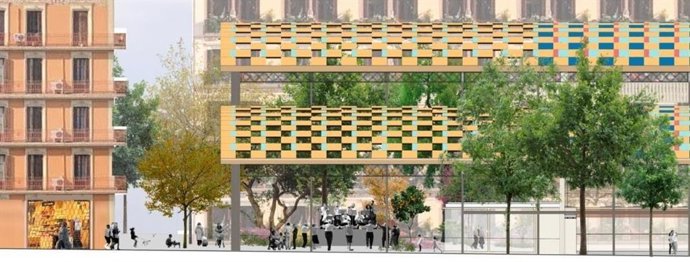El nuevo Mercat de l'Abaceria de Barcelona.