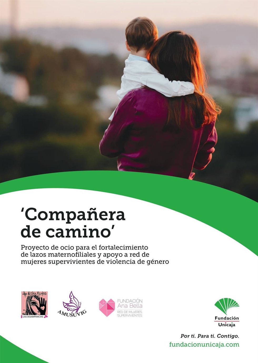 Cartel del proyecto 'Compañera de camino'.