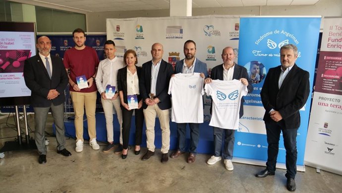 Presentación del torneo benéfico de pádel en Almería