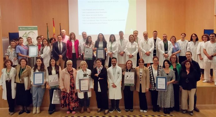 El acto de entrega de los certificados se ha celebrado en el Hospital Universitario de Valme.