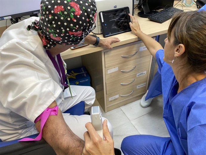 Nuevos dispositivos en el Macarena de Sevilla para facilitar las canalizaciones venosas.