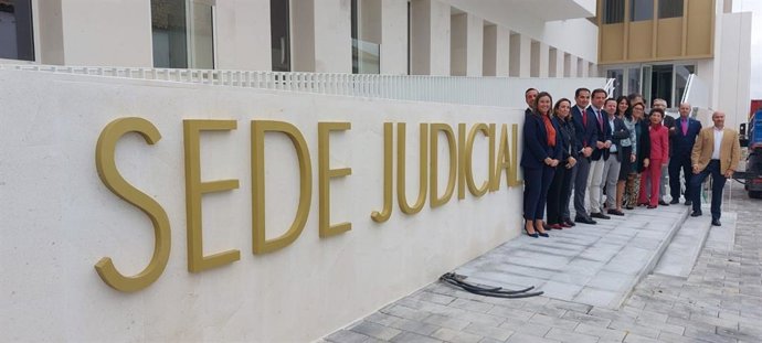Visita a la nueva sede judicial de Lucena (Córdoba) con José Antonio Nieto.