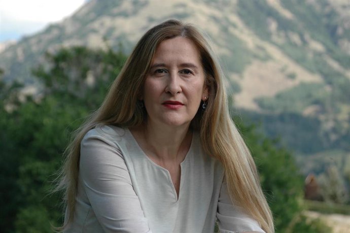 La escritora aragonesa Luz Gabás