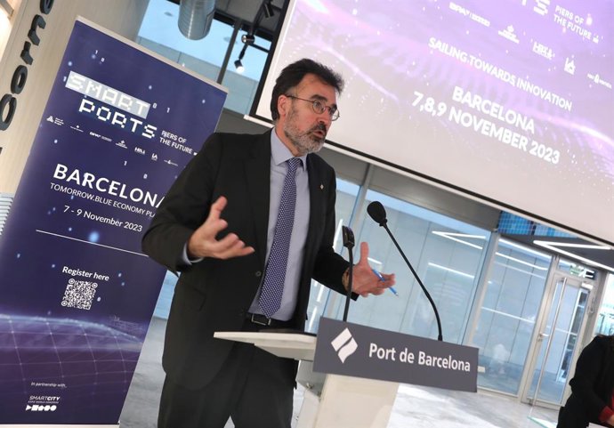El president del Port de Barcelona, Lluís Salvadó