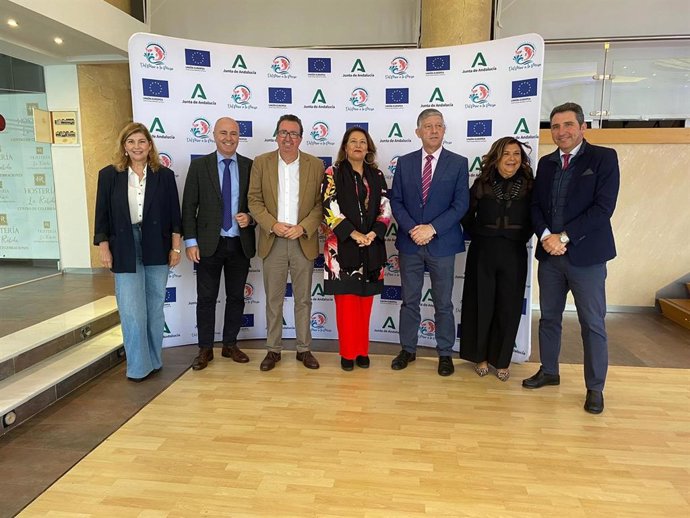 La consejera de Agricultura, Pesca, Agua y Desarrollo Rural, Carmen Crespo, inaugura en Huelva el I Campus Gastronómico 'Del Mar a la mesa'.