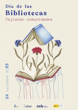 Cartel del Día de la Biblioteca.