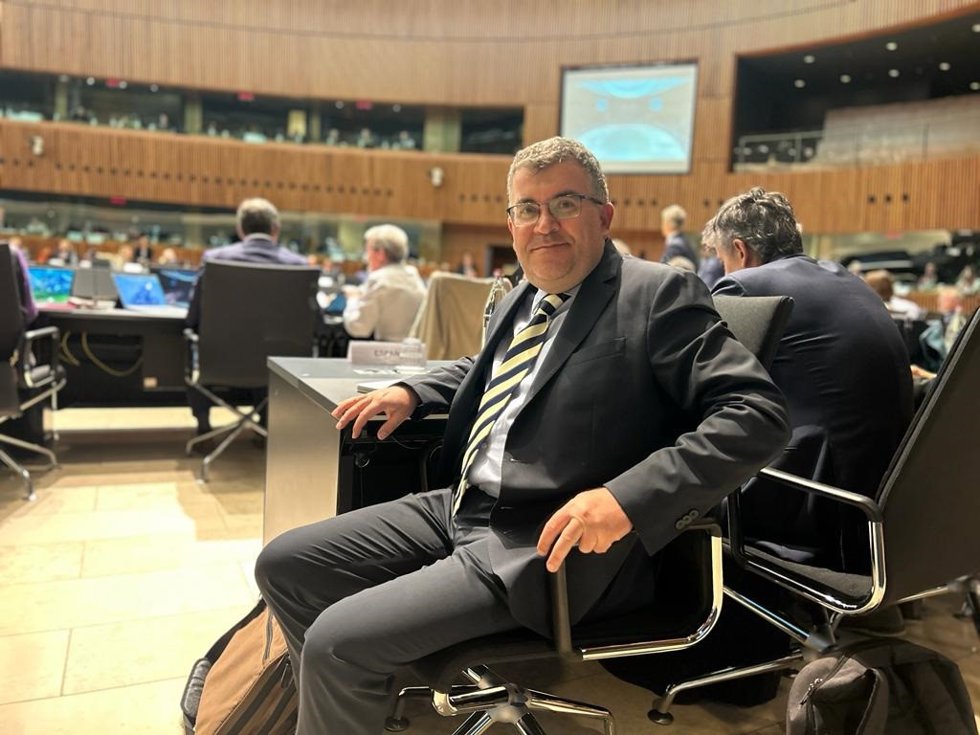 El conseller Joan Simonet asiste este lunes al Consejo de Ministros de Agricultura de la Unión Europea en Luxemburgo