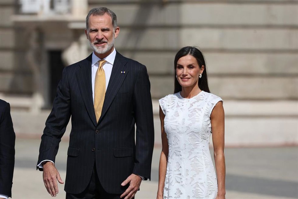 Archivo - Los Reyes Felipe y Letizia