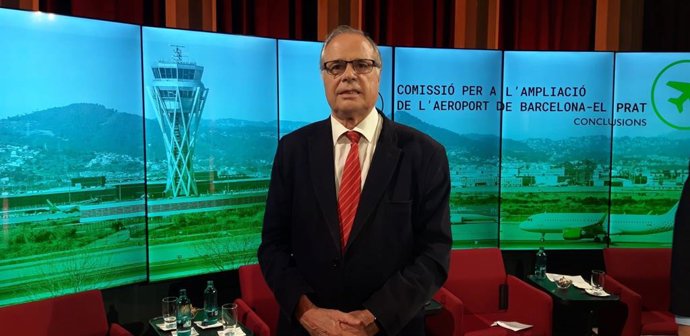 El vicepresident del Collegi d'Enginyers Aeronutics de Catalunya, Lluís Sala