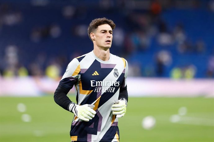 Archivo - Kepa Arrizabalaga con el Real Madrid