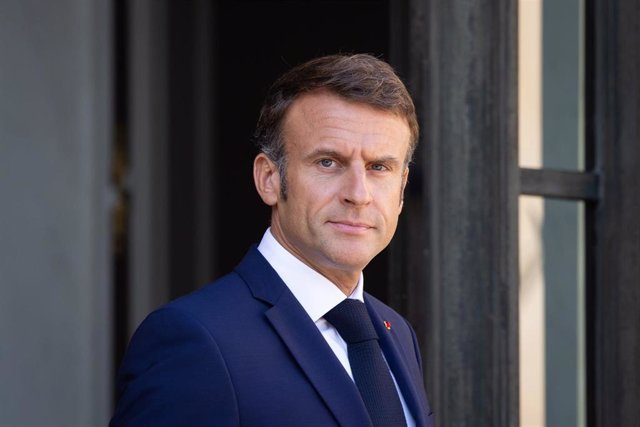 Archivo - Emmanuel Macron