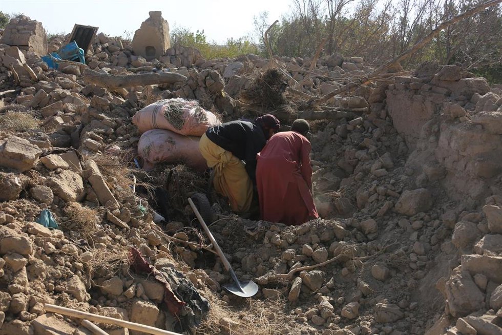 Herat, Afganistán, tras los terremotos