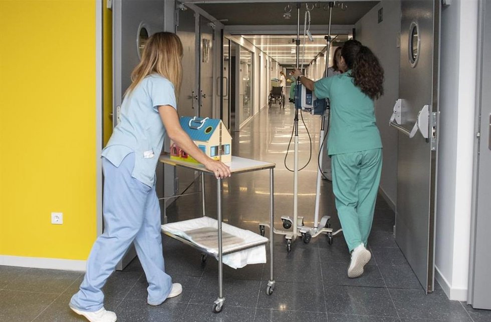 El Hospital de Guadalajara completa el traslado de la hospitalización de Pediatría a sus nuevas dependencias.