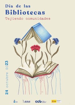 Cartel del Día de las Bibliotecas.