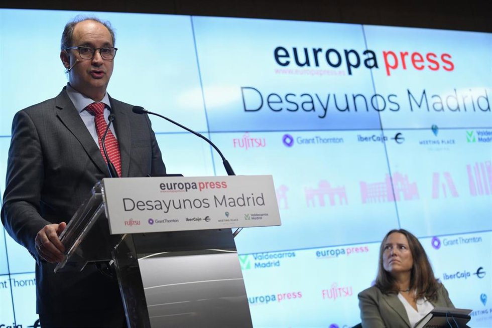 El consejero de Digitalización de la Comunidad de Madrid, Miguel López-Valverde Argüeso,