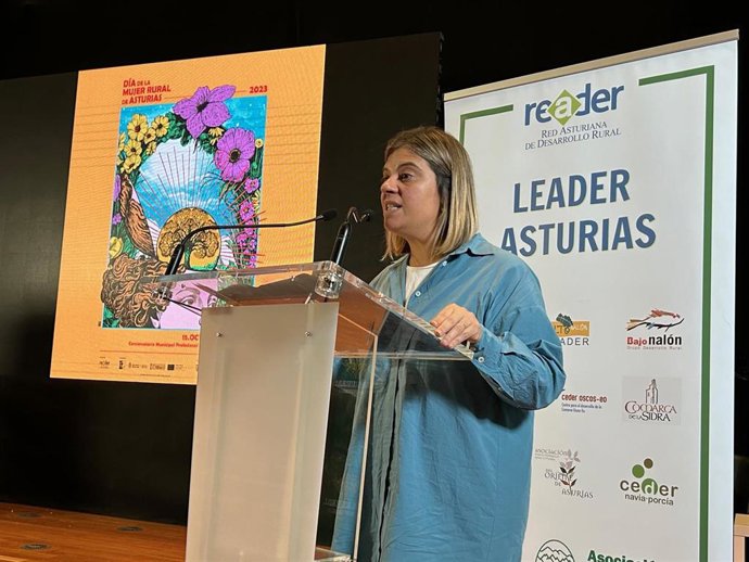 La vicepresidenta del Gobierno asturiano, Gimena Llamedo.