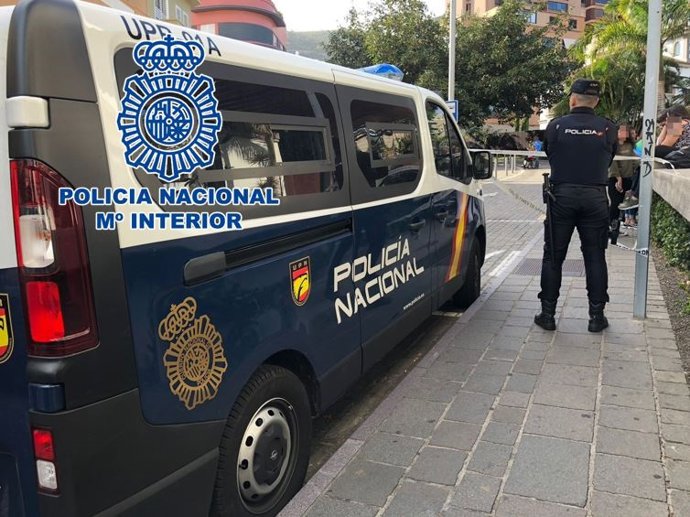 Policía Nacional en Granada.