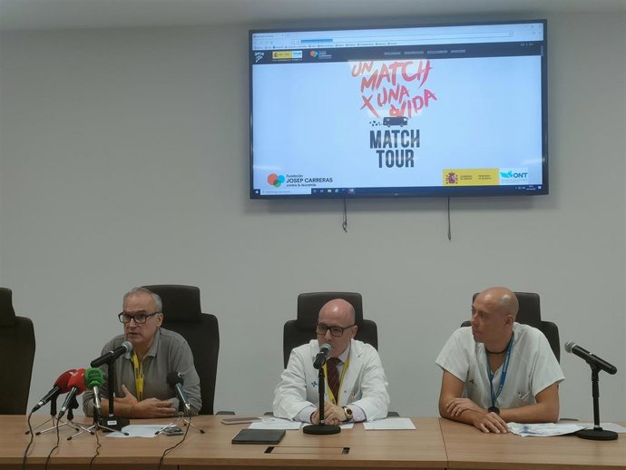 Presentación de la campaña 'Un match x una vida' en Salamanca para la donación de médula ósea
