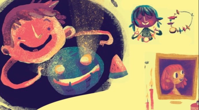 Cartel de la Noche de las Almas y de Todos los Santos.