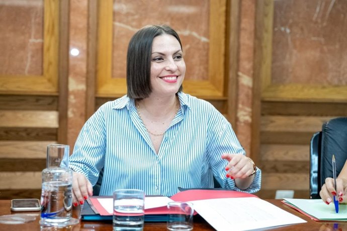 La consejera de Universidades, Ciencia e Innovación y Cultura del Gobierno de Canarias, Migdalia Machín