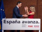 Foto: PSOE y Sumar se comprometen a ampliar el horario de apertura de los colegios, las ayudas comedor y las extraescolares