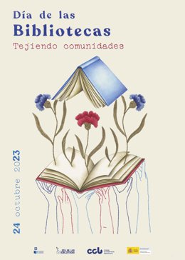 Cartel del Día de la Biblioteca.