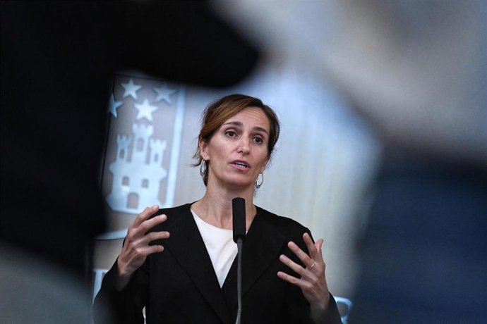 La portavoz de Más Madrid en la Asamblea de Madrid, Mónica García. Archivo.