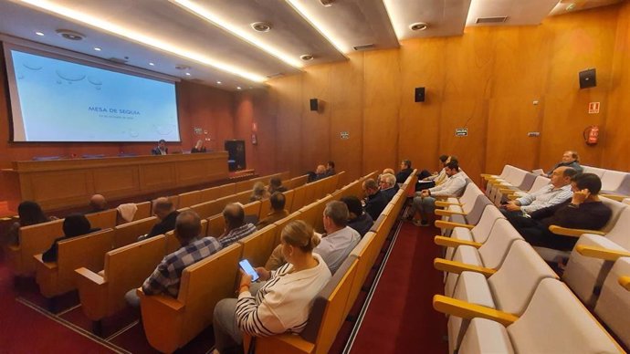 Mesa de la Sequía convocada por la Mancomunidad de Municipios del Campo de Gibraltar, en la provincia de Cádiz.