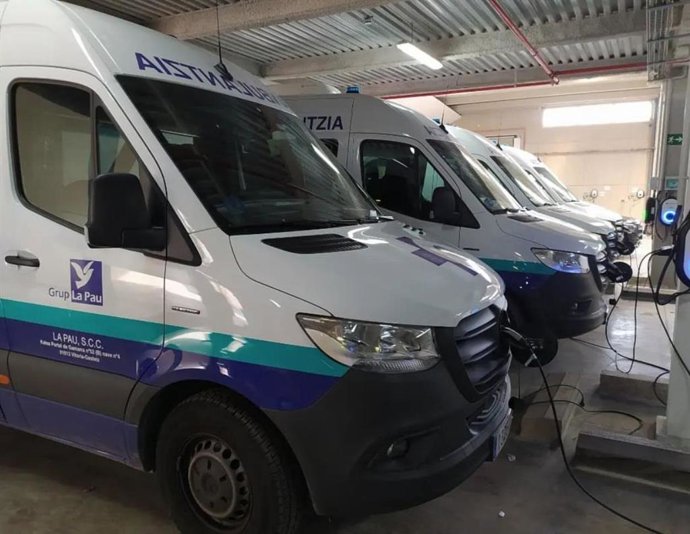 Ambulncies del Grup La Pau