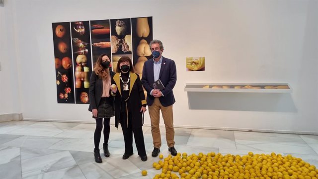 Archivo - Inauguración de la exposición 'Piel y pulpa' de Marisa González.