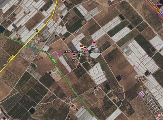 Lugar donde se ha producido el incendio