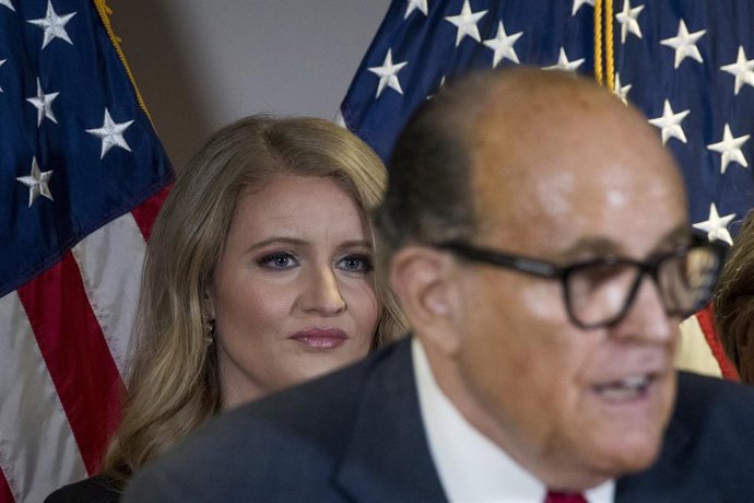 Archivo - La exabogada de Trump Jenna Ellis en una foto de archivo.