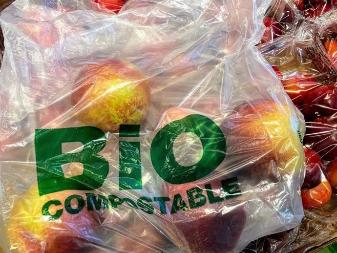 Bolsa compostable