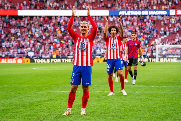Antoine Griezmann con el Atlético de Madrid