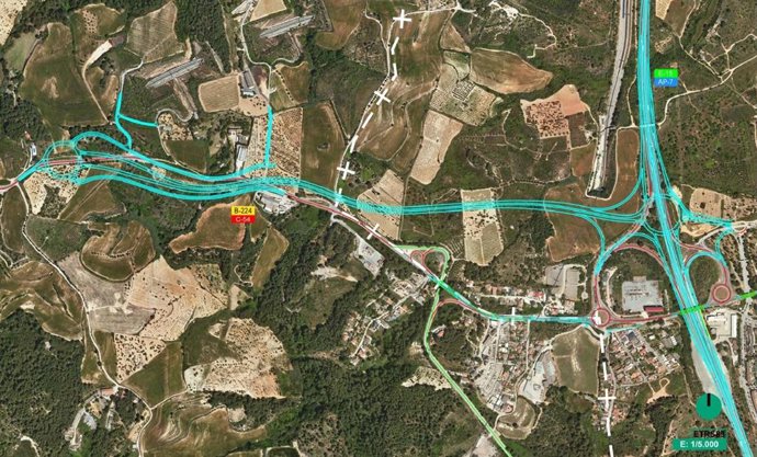Archivo - Planificació del desdoblament de la B-224 entre Martorell i Sant Esteve Sesrovires (Barcelona)