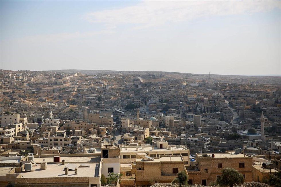 La ciudad de Darat Izza, en el norte de Siria
