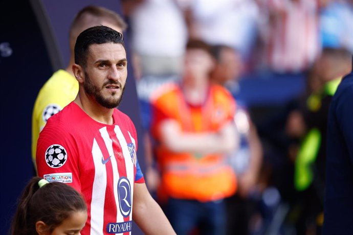 Jorge Resurreccion Koke of Atletico de Madrid looks on during the UEFA Champions League, Group E, football match played between Atletico de Madrid and Feyenoord Rotterdam at Civitas Metropolitano Stadium on October 04, 2023, in Madrid, Spain.