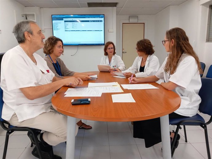 Consulta onco-nefrológica del Hospital Macarena de Sevilla.