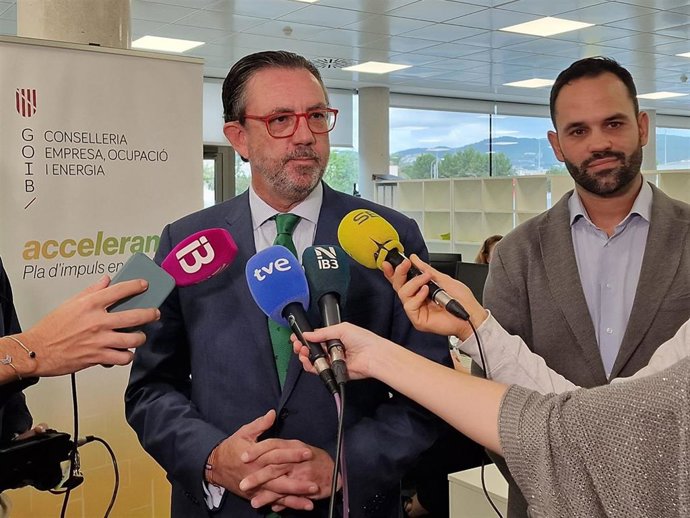 El conseller de Empresa, Empleo y Energía, Alejandro Sáenz de San Pedro.